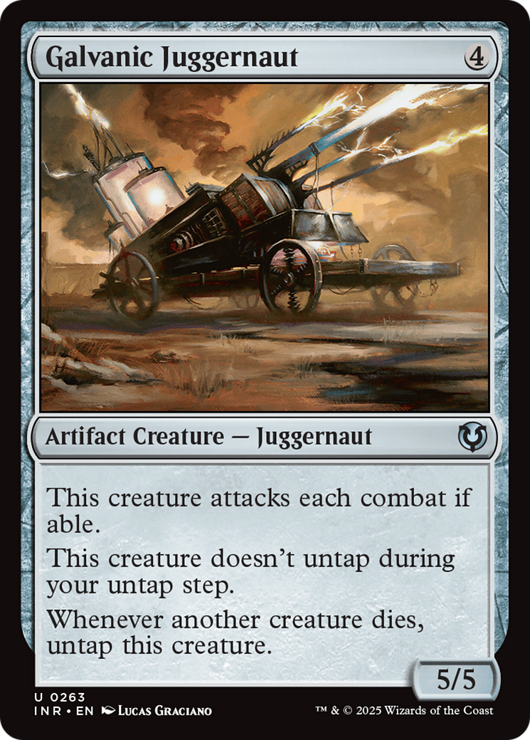 Galvanic Juggernaut (263) Foil - Innistrad Remastered