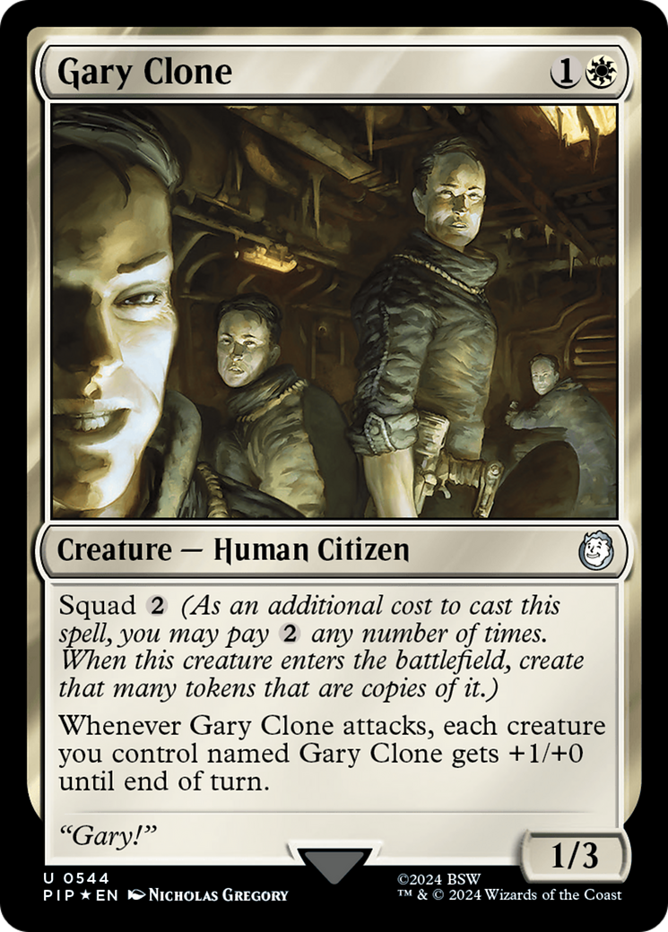 Gary Clone (544) Surge Foil - Fallout