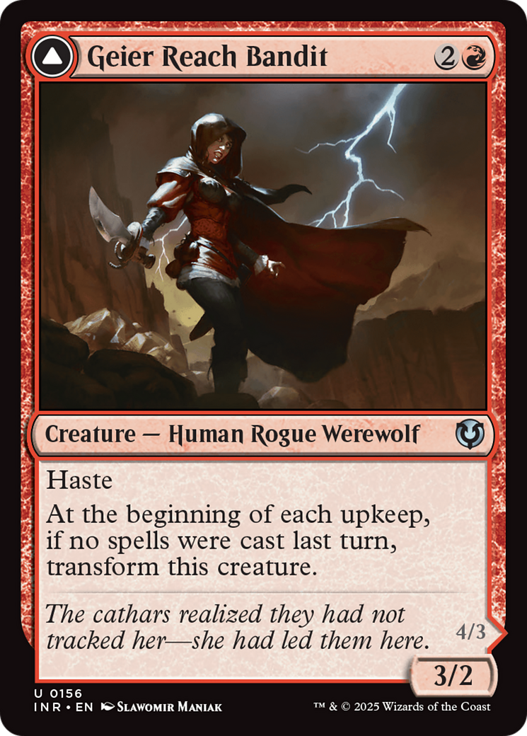 Geier Reach Bandit // Vildin-Pack Alpha (156) Foil - Innistrad Remastered