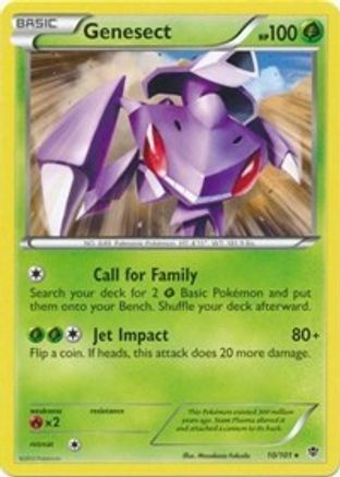Genesect (Deck Exclusives) (10) Holofoil - Plasma Blast
