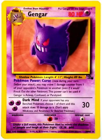 Gengar (20) (Unlimited) - Fossil