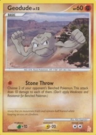 Geodude (1) - Trainer Kit: Manaphy & Lucario