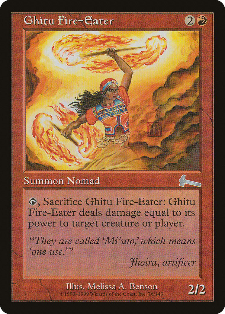 Ghitu Fire-Eater (076) - Urza's Legacy