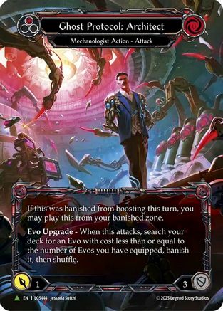 Ghost Protocol: Architect (Marvel) (LGS444) Cold Foil - Flesh and Blood: Promo Cards