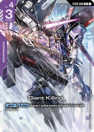 Giant Killing (C+) (ST09-009) Holofoil - Starter Deck 09: Destiny Ignition