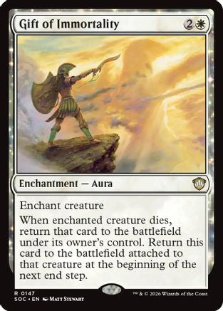 Gift of Immortality (147) - Commander: Secrets of Strixhaven