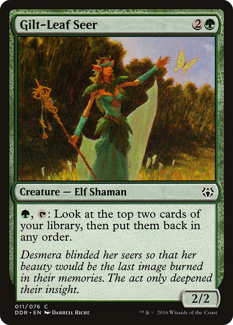 Gilt-Leaf Seer (011) - Duel Decks: Nissa vs. Ob Nixilis