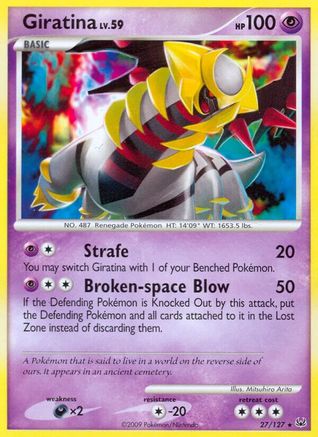 Giratina (27) - Platinum