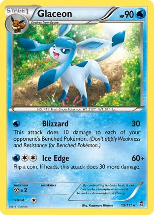 Glaceon (19) - Furious Fists