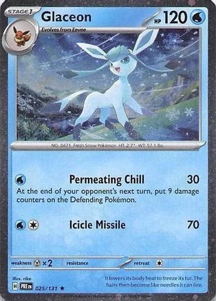 Glaceon (Cosmos Holo) (25) Holofoil - Miscellaneous Cards & Products