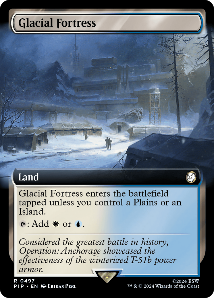 Glacial Fortress (Extended Art) (497) - Fallout
