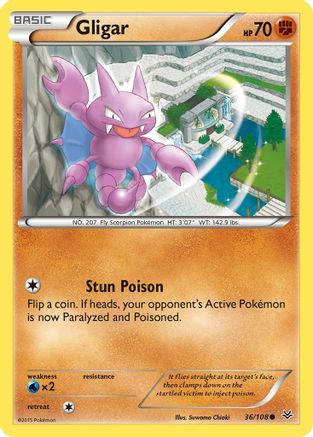 Gligar (36) - Roaring Skies