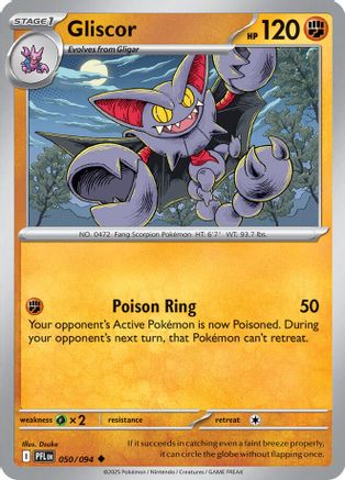 Gliscor (50) Reverse Holofoil - Phantasmal Flames