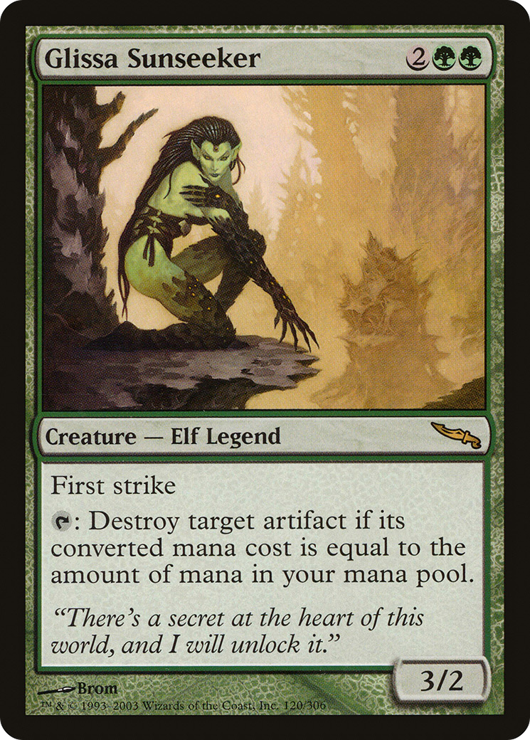 Glissa Sunseeker (120) Foil - Mirrodin