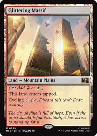 Glittering Massif (249) - Commander: Marvel Super Heroes