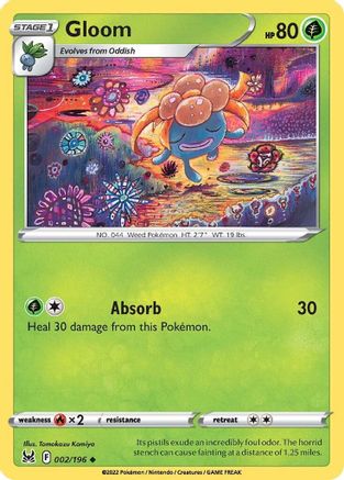 Gloom (2) Reverse Holofoil - Lost Origin