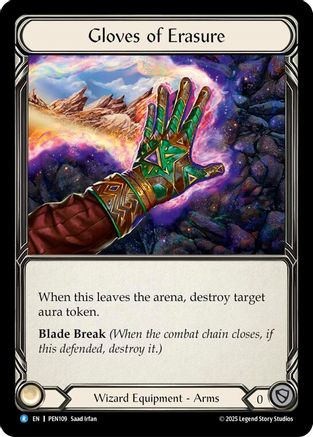 Gloves Of Erasure (PEN109) - Compendium of Rathe