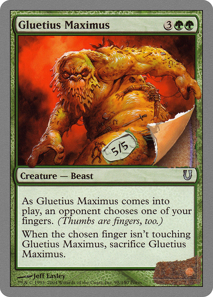Gluetius Maximus (098) - Unhinged