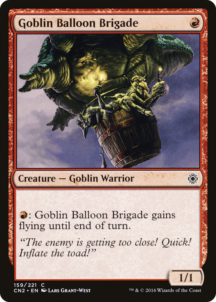 Goblin Balloon Brigade (159) Foil - Conspiracy: Take the Crown