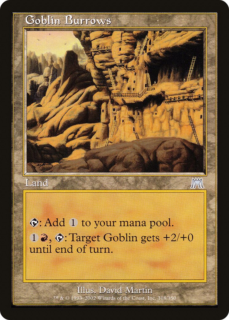 Goblin Burrows (318) Foil - Onslaught