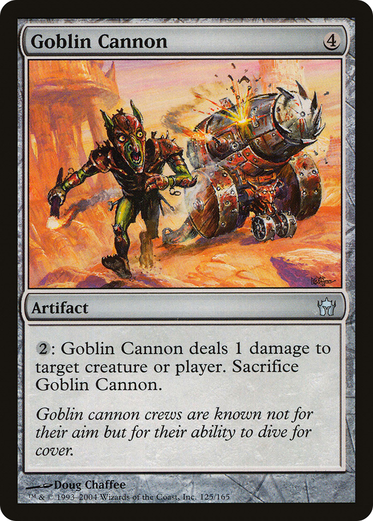 Goblin Cannon (125) Foil - Fifth Dawn