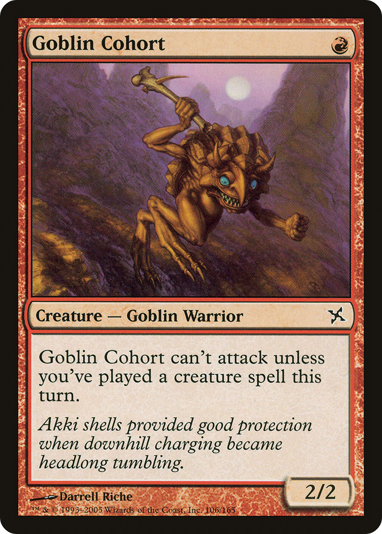 Goblin Cohort (106) Foil - Betrayers of Kamigawa