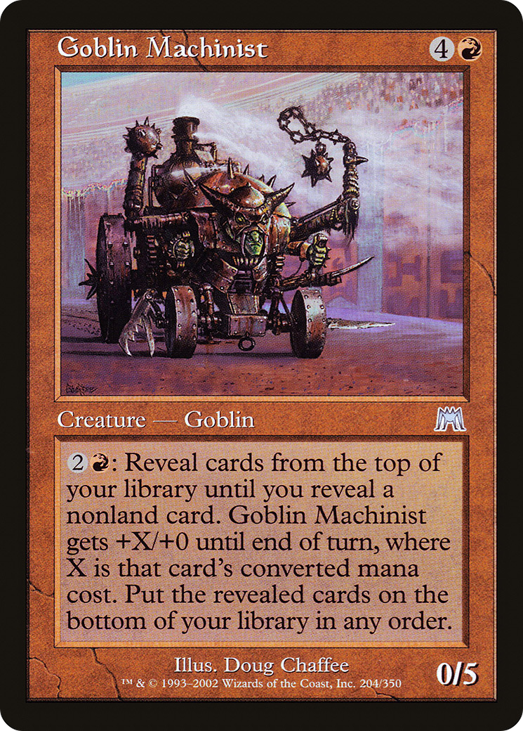 Goblin Machinist (204) Foil - Onslaught