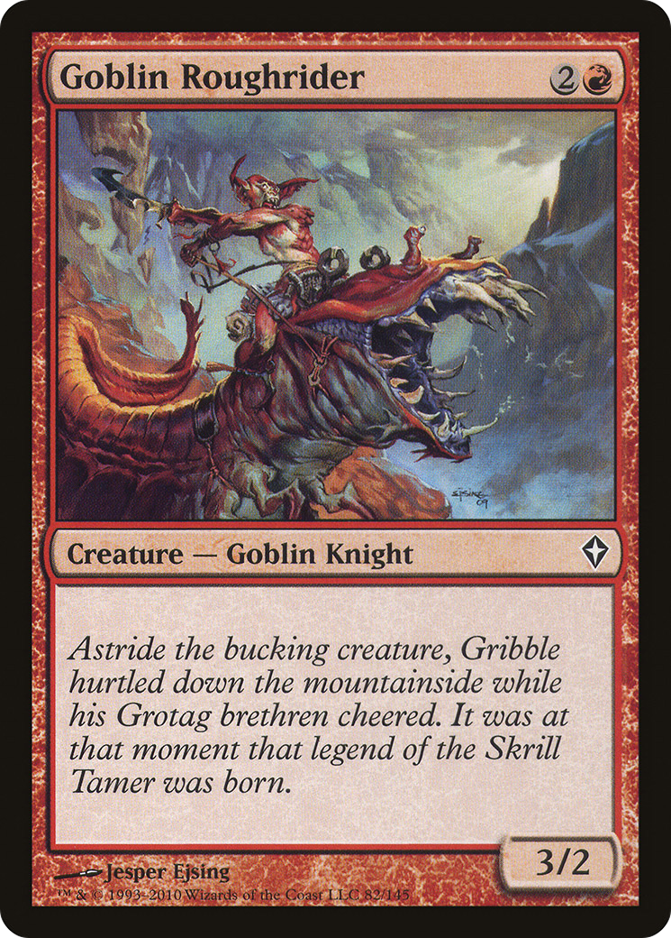 Goblin Roughrider (082) - Worldwake