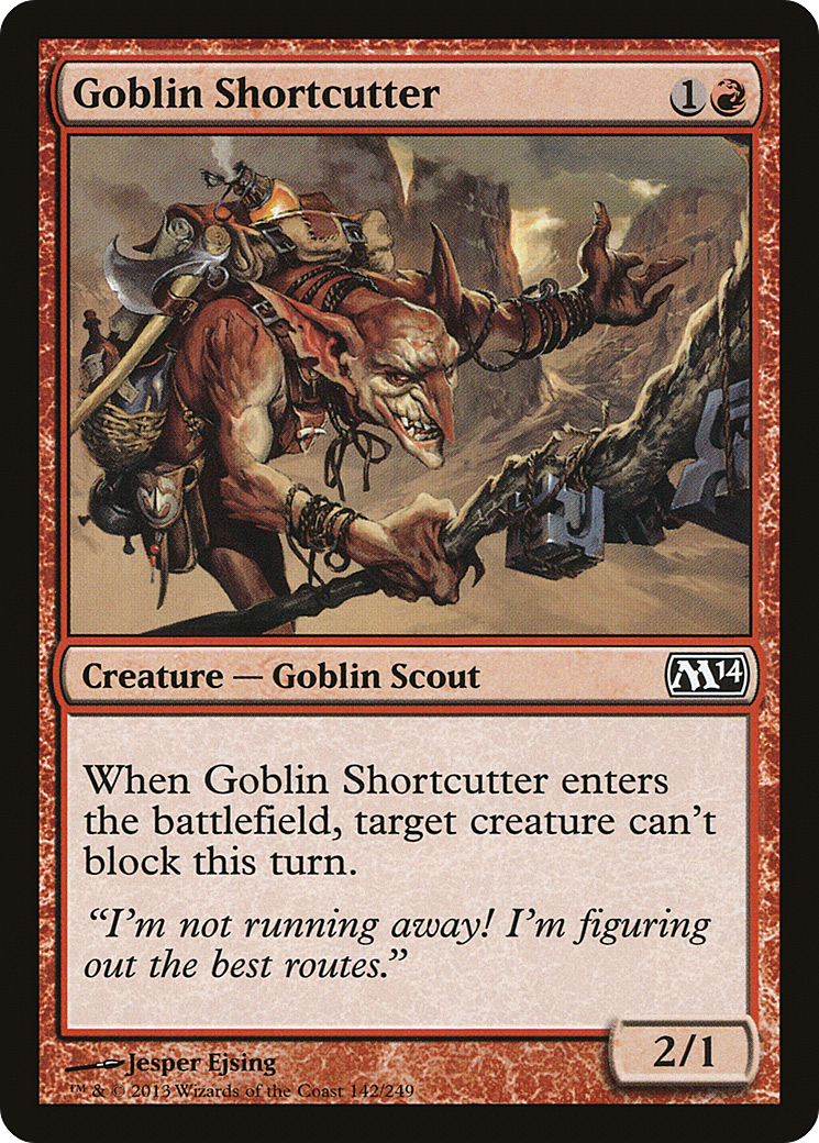 Goblin Shortcutter (142) - Magic 2014