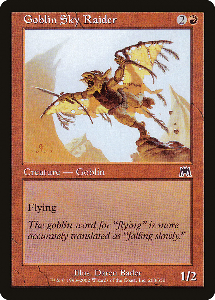 Goblin Sky Raider (208) - Onslaught