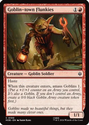 Goblin-town Flunkies (100) - The Hobbit