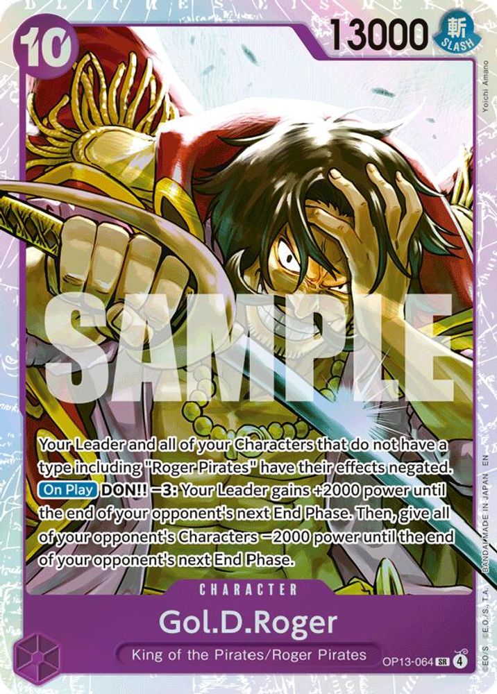 Gol.D.Roger (OP13-064) Foil