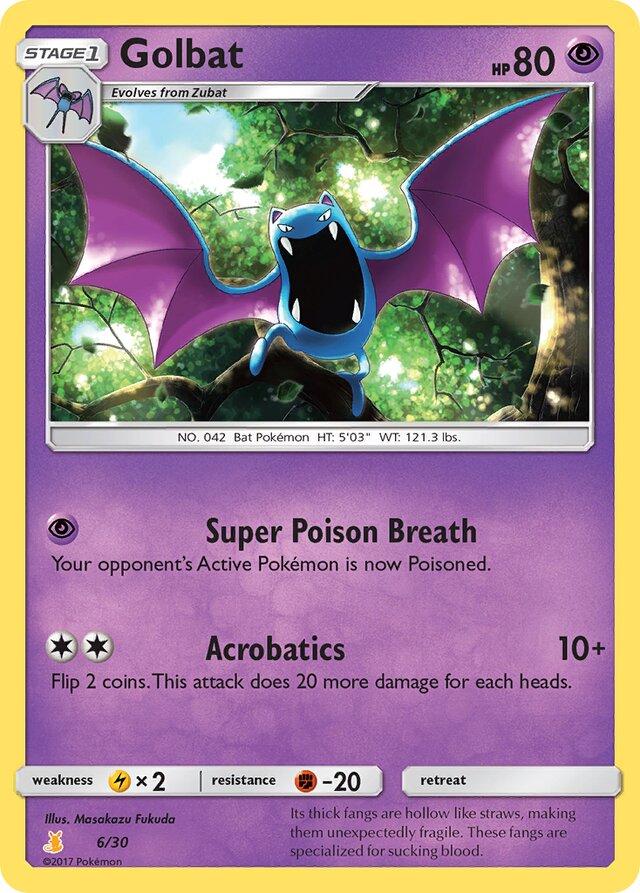 Golbat (6) - Trainer Kit: Lycanroc & Alolan Raichu