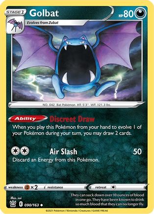 Golbat (90) - Battle Styles