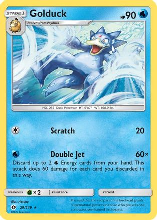 Golduck (29) - Sun & Moon
