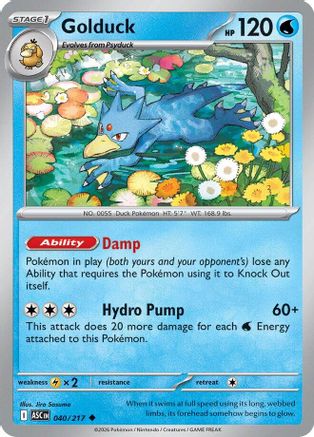 Golduck (40) - Ascended Heroes