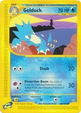 Golduck (50b) Reverse Holofoil - Aquapolis