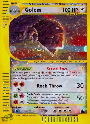 Golem (148) Holofoil - Skyridge