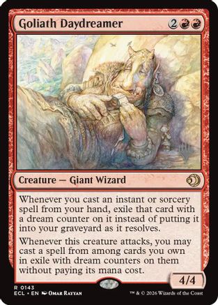 Goliath Daydreamer (Promo Pack) (143) Foil - Lorwyn Eclipsed
