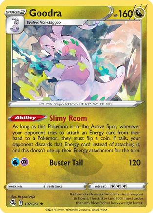 Goodra (197) Reverse Holofoil - Fusion Strike