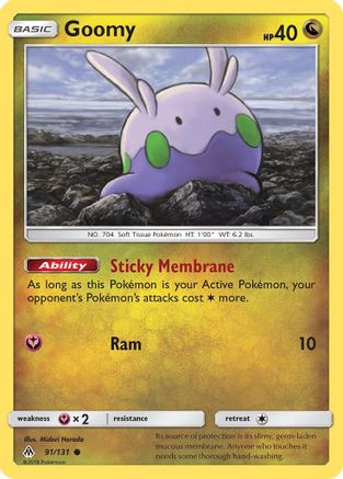Goomy (91) - Forbidden Light