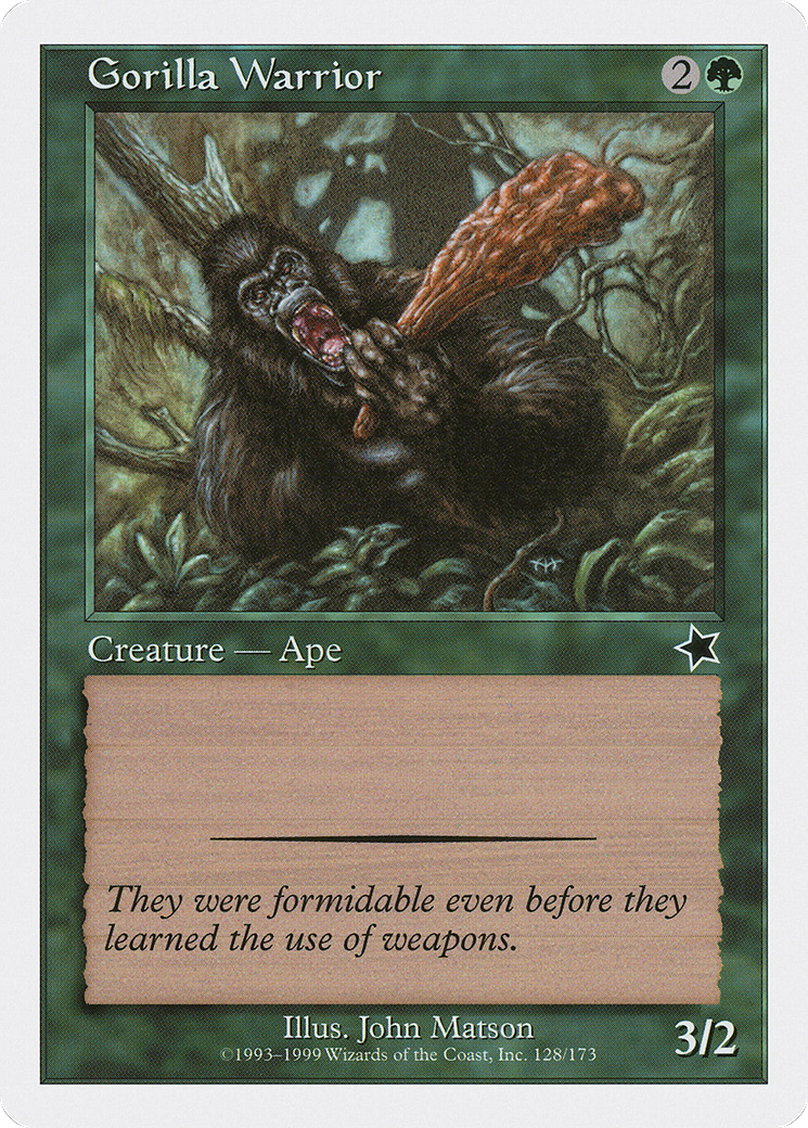 Gorilla Warrior (128) - Starter 1999