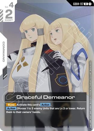 Graceful Demeanor (GD04-117) Holofoil - Phantom Aria