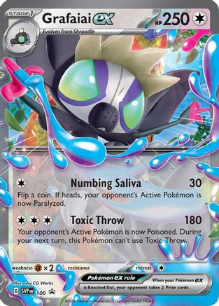 Grafaiai ex (100) Holofoil - Black Star Promos