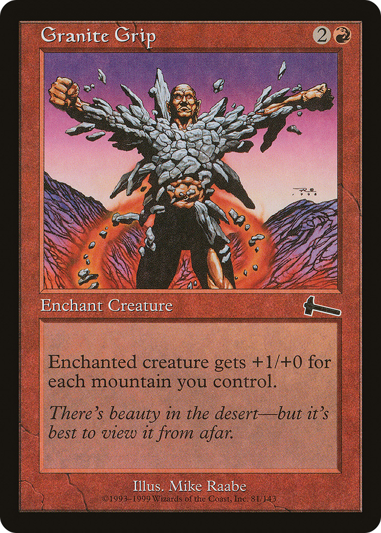 Granite Grip (081) - Urza's Legacy