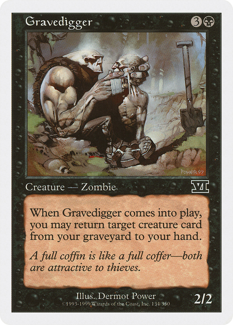 Gravedigger (134) - Classic Sixth Edition