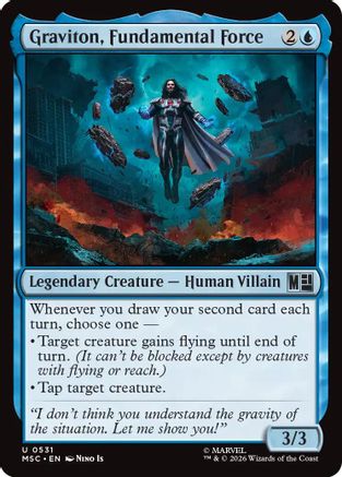 Graviton, Fundamental Force (531) - Commander: Marvel Super Heroes
