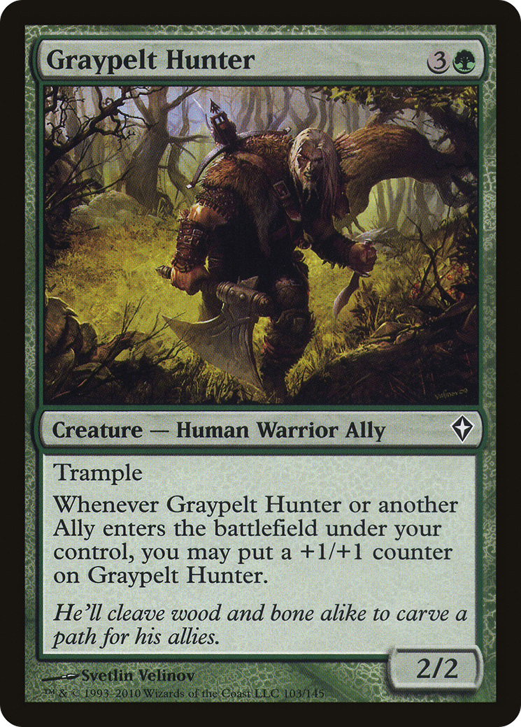 Graypelt Hunter (103) - Worldwake