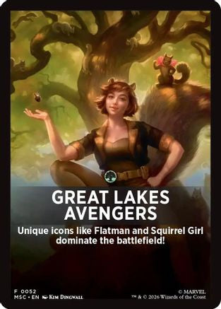 Great Lakes Avengers (Jumpstart Front Card) (052) - Commander: Marvel Super Heroes