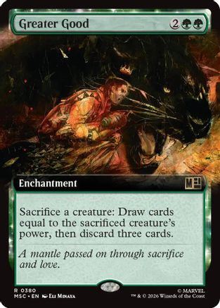 Greater Good (Extended Art) (380) - Commander: Marvel Super Heroes